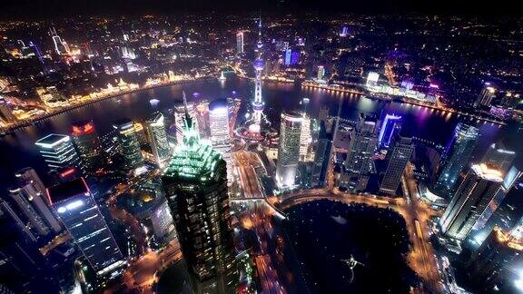 上海天际鸟瞰图