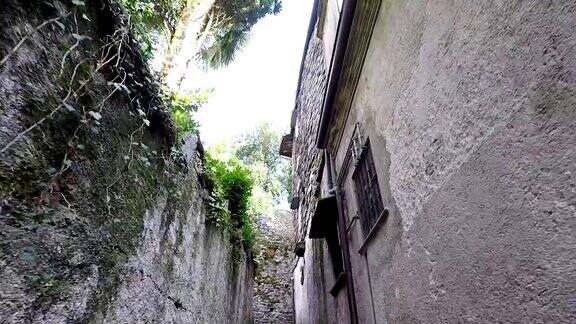狭窄的意大利古街