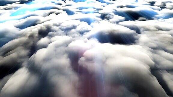 飞越云层4k