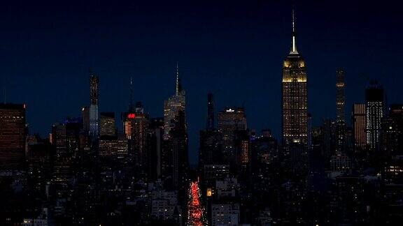 曼哈顿的夜晚