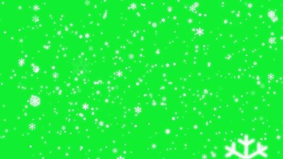 4K粒子背景(绿屏