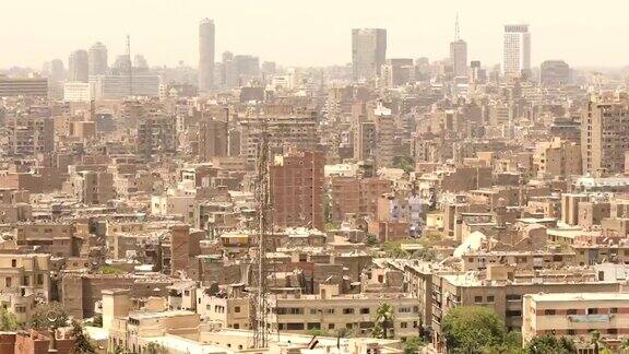 埃及开罗的城市景观
