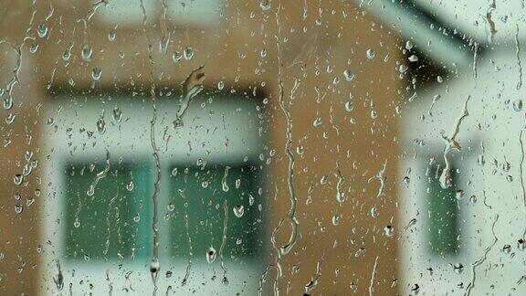 4k:雨滴窗口