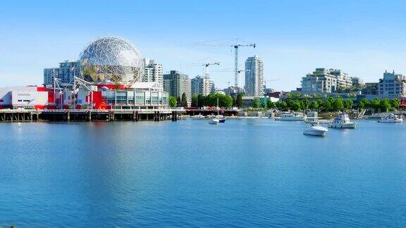 温哥华BC福溪港口码头现代建筑加拿大
