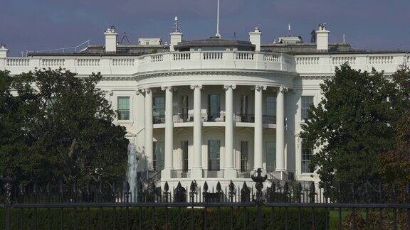 白宫南草坪靠近华盛顿特区