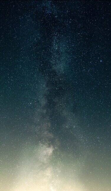 夜晚星空的高清照片
