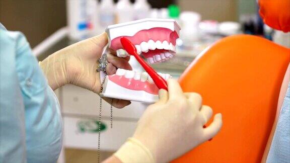 牙医医生告诉你如何正确地用牙刷刷牙