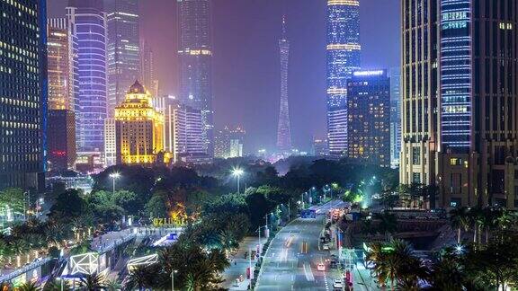 广州城市夜景