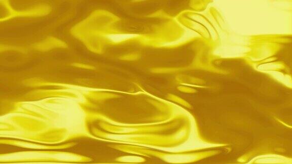 液体黄金液态金属抽象迷幻视错觉