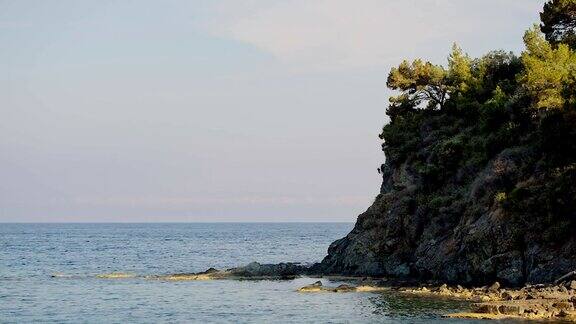 海边美丽的海滩