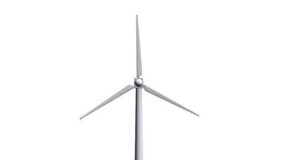 风力机纺丝无缝回路动画