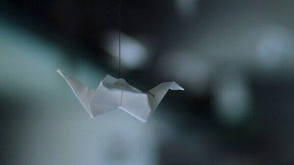 折纸鸟手工日本纸艺术