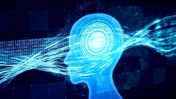 信息通过大脑不断流动人工智能学习