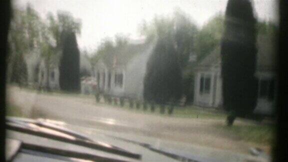 20世纪50年代美国公路汽车旅馆(8毫米电影)