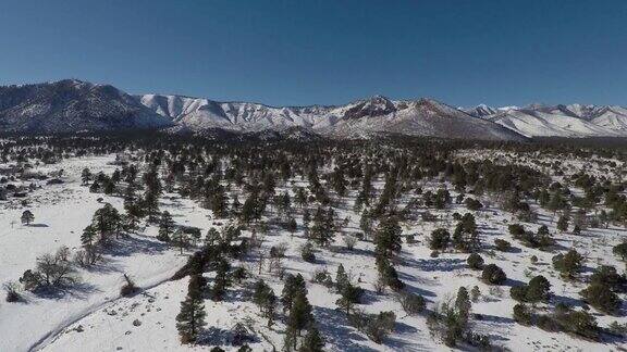 雪山Flagstaff亚利桑那航空