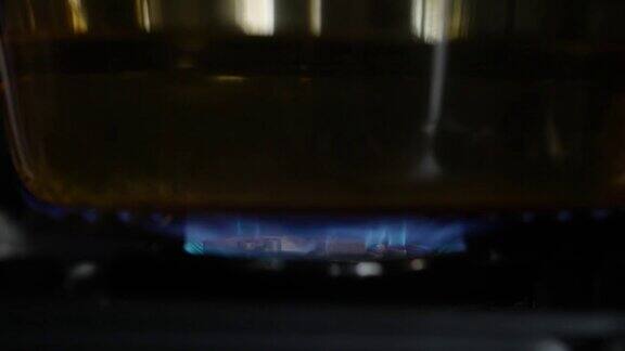 甲烷在家庭厨房