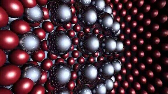 原子金属红球球