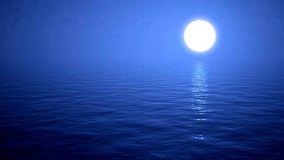 蓝月亮海洋平静循环