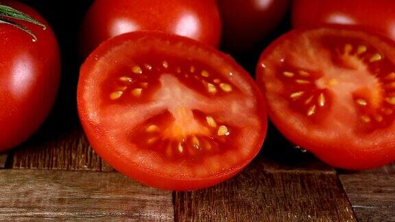 新鲜有机西红柿
