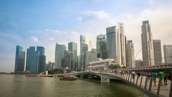 4K延时:新加坡滨海湾城市景观