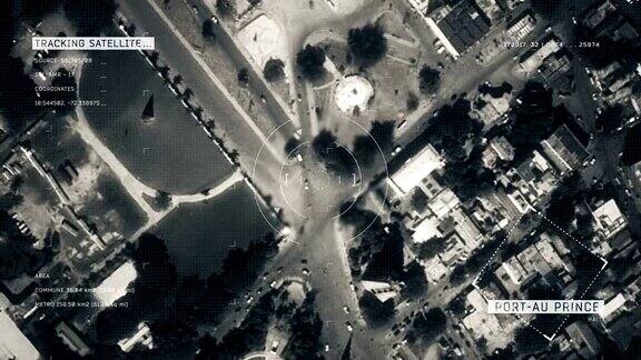 太子港的卫星图像