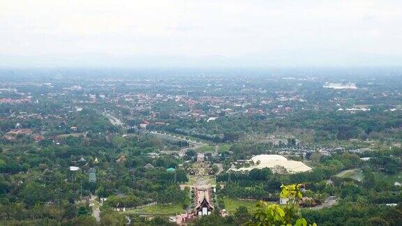 泰国清迈的城市景观