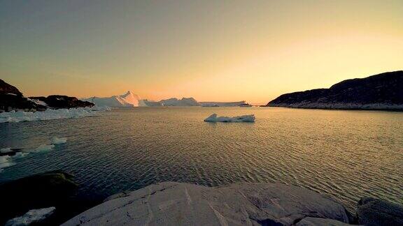 北冰洋的日落