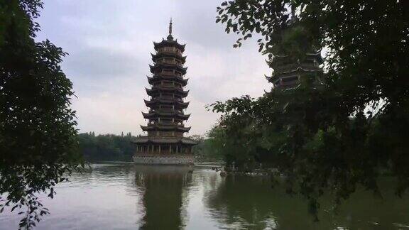 山湖在桂林中国