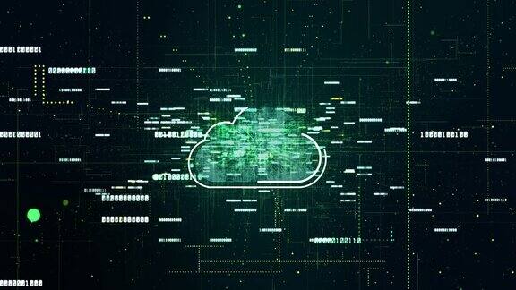安全数字数据和未来概念在信息技术网络数据连接物联网物联网大数据云计算