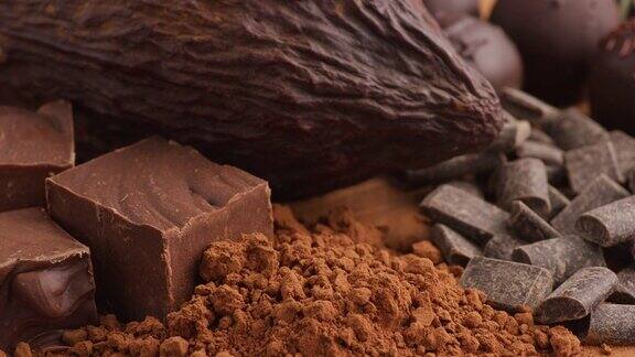巧克力产品;可可豆巧克力粉软糖糖果