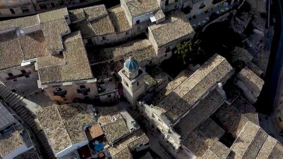 意大利西西里岛拉古萨伊布拉的无人机照片