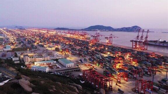 上海洋山集装箱港