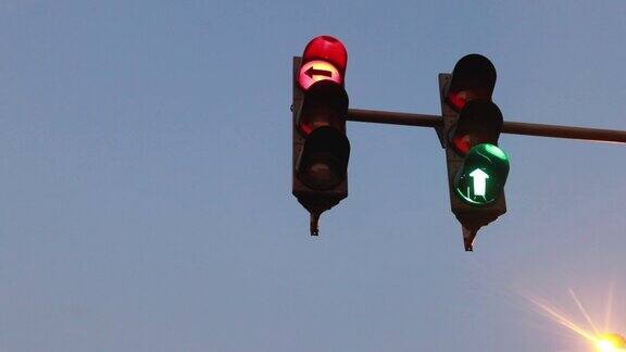 交通灯信号作用