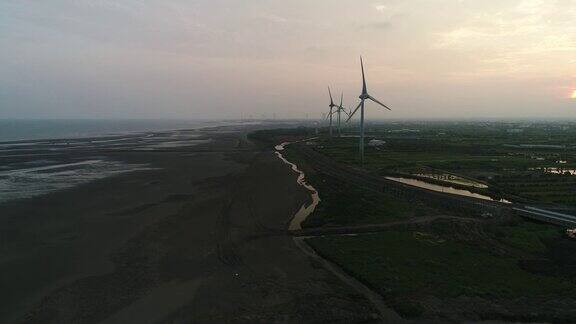 台湾中部海岸线