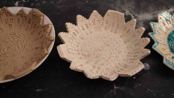 陶器作坊制作的盘子