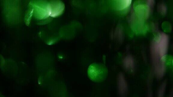 抽象的绿色背景和透光效果的过渡和构成视频素材