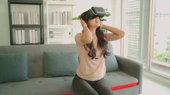 VR眼镜在家