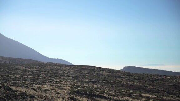 特内里费岛干燥的火山景观泰德火山