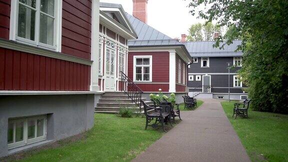 拉脱维亚漂亮的房子