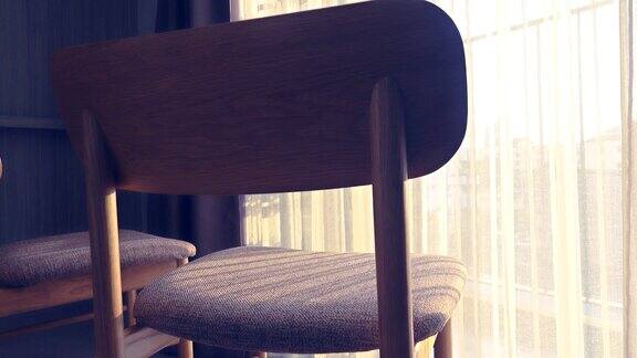 新现代公寓的椅子