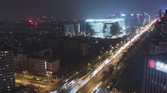 北京朝阳门地区TD鸟瞰图