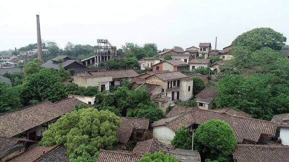 湖南省长沙市潼关窑古街航拍