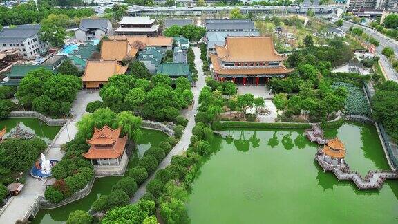 合集湖南长沙开福古寺航拍