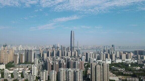 合集武汉城市风光高楼建筑4K航拍