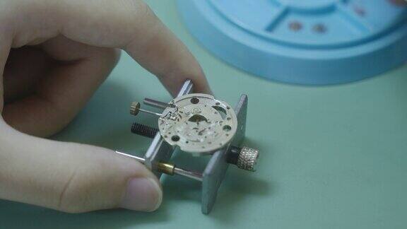 手工手表加工 手表指针 手表制作流程