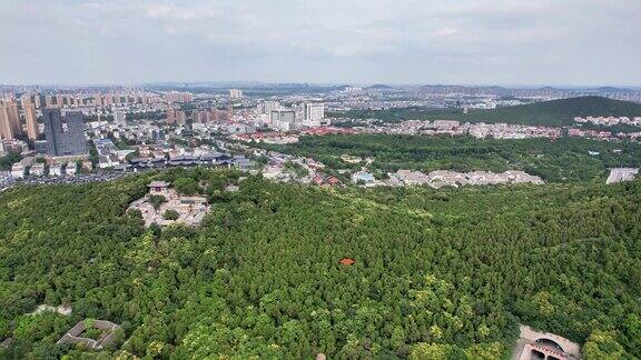 江苏徐州云龙山5A景区航拍