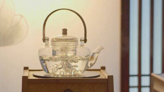 透明茶壶烧水