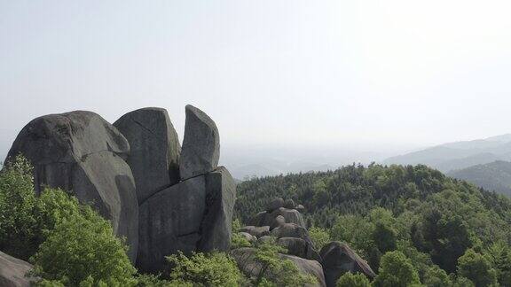 高安市华林寨丫口石山航拍