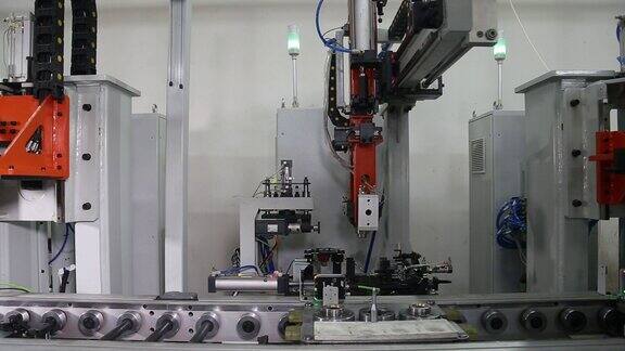 机械工厂自动机械设备流水线