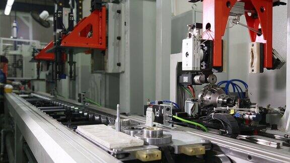 机械工厂自动机械设备流水线